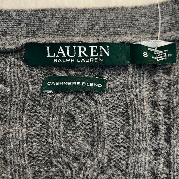 RALPH LAUREN CARDIGAN SWEATER - Picture 4 of 6